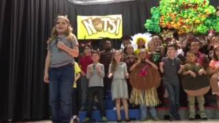 We're Nuts! performed by the Pinon Valley Elementary 2nd graders