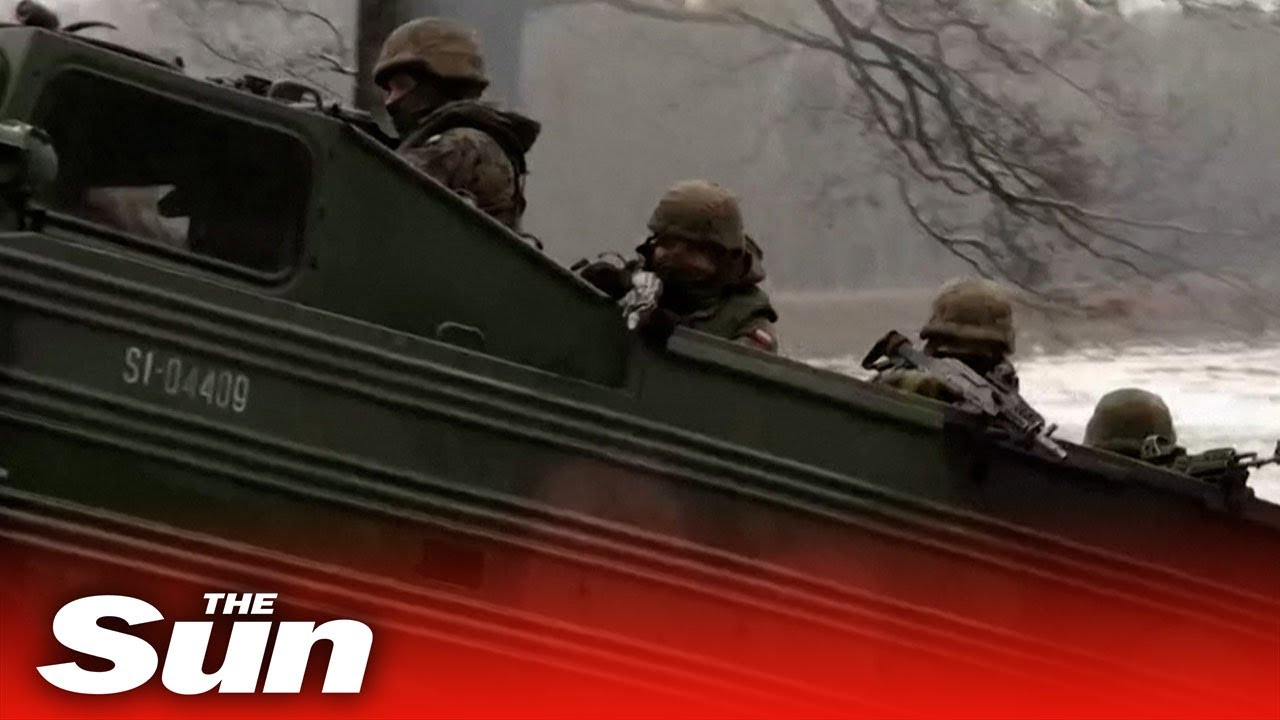 NATO conducts military drills in Poland's Suwalki Gap
