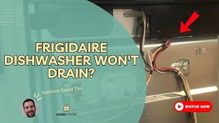 Frigidaire Dishwasher Won't Drain? Fix It Yourself!