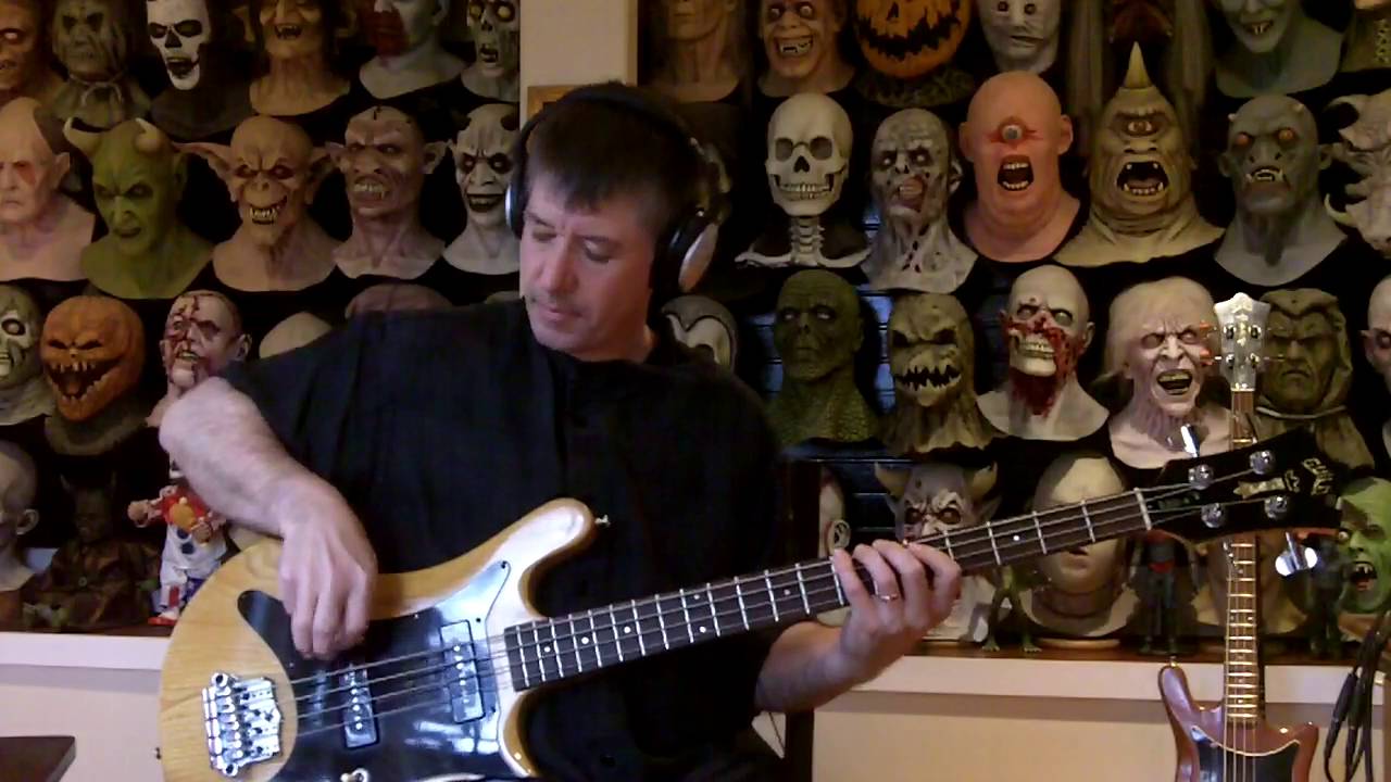 white wedding bass cover youtube white wedding cover
