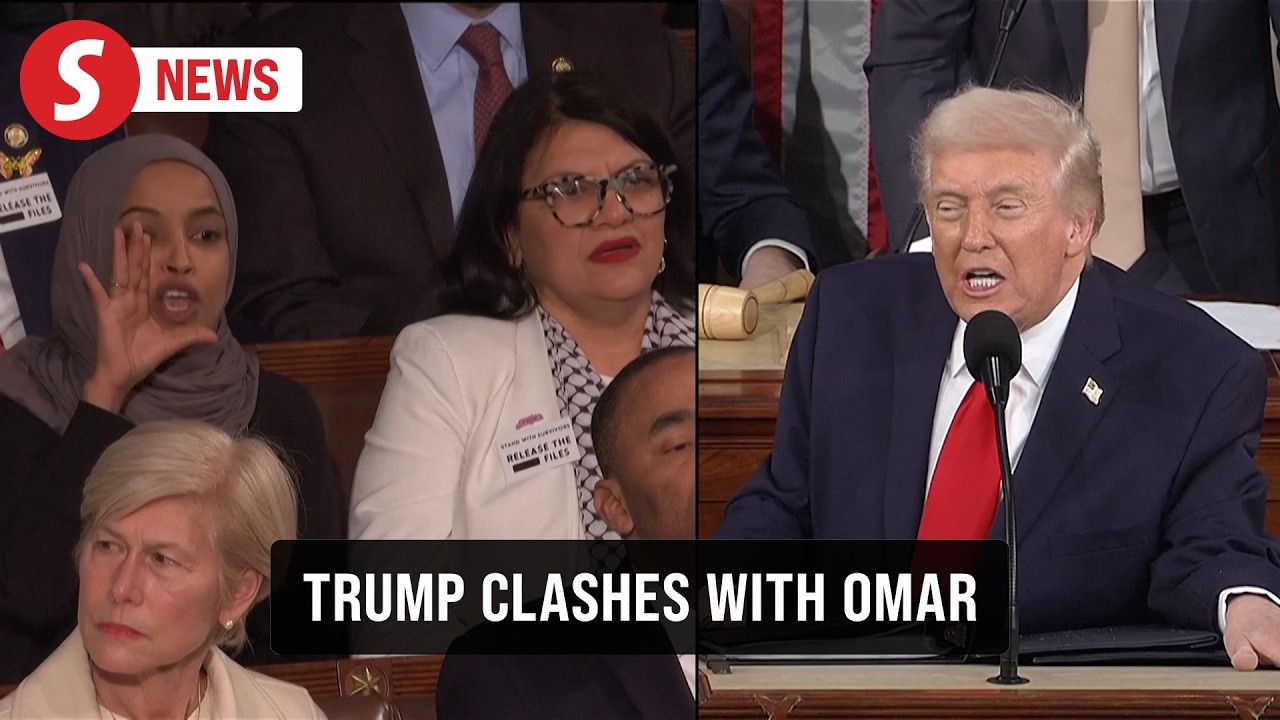 Trump clashes with Omar and says: We'll always allow people to come in legally