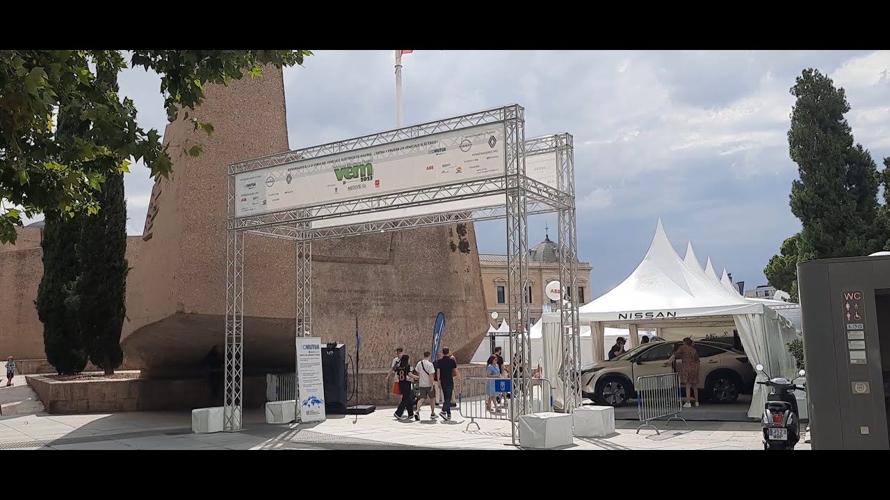 VEM 2023 | Exposición de vehículos eléctricos | Visita al evento y vistazos a los coches