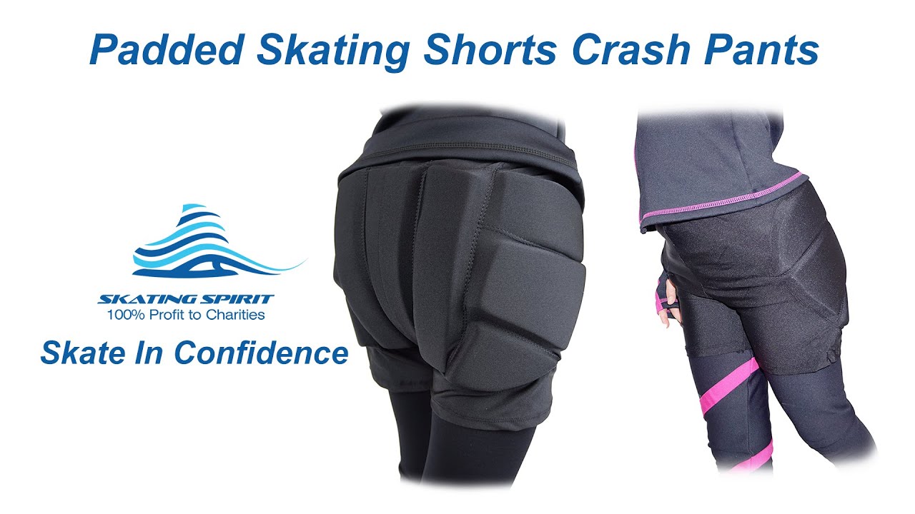 Padded Ice Skating Shorts Crash Pants - Skate with Confidence – Skating  Spirit