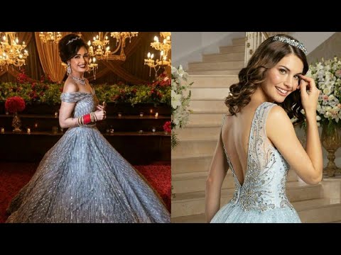 Engagement Hairstyle | Hairstyle For Gown | Engagement Gown | Engagement  Jewellery #makeup #shorts - YouTube