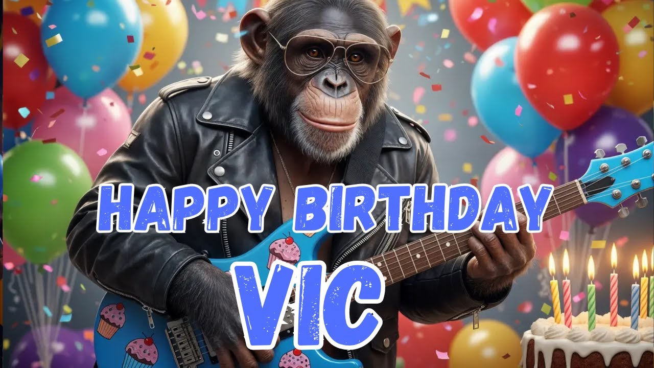 VIC Happy Birthday Song - Happy Birthday to Vic