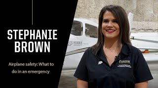 Purdue Expert: Airplane Emergency Safety Tips