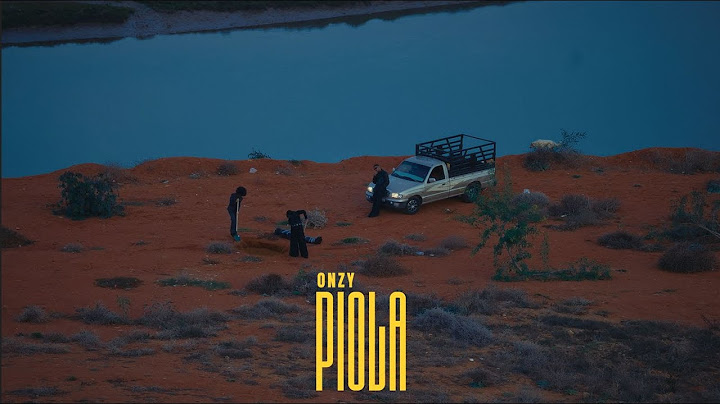 Onzy - Piola (Official Music Video)