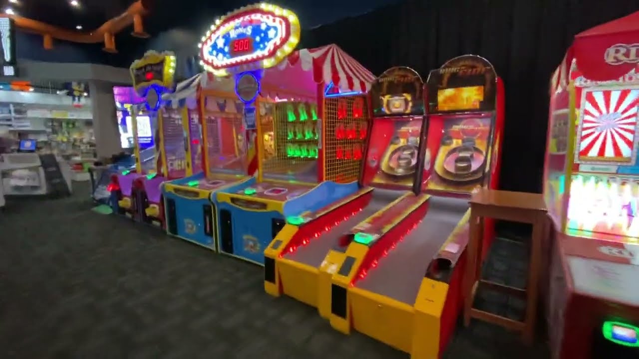 Dave & Busters Arcade - Kansas City Kansas Walk Thru & Prize Room