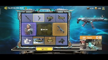 Fallen Valkyrie with QQ9 legendary Sigrun is the best Lucky Draw ever in Call of Duty Mobile 😍😍 🔥🔥