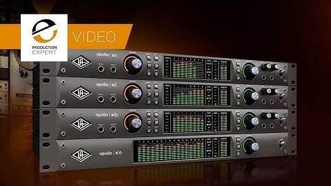 Recording With The Universal Audio Apollo X Series Of Audio Interfaces - Series Teaser