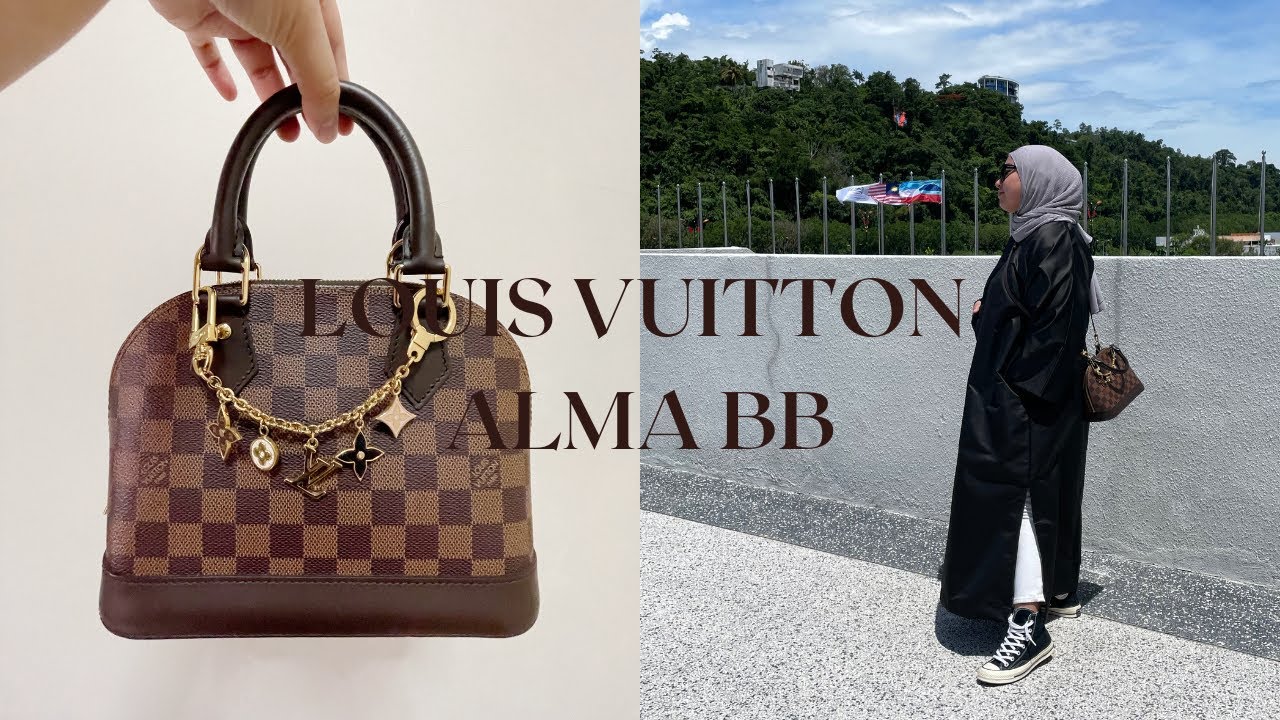 Louis Vuitton Alma BB Review, Damier Ebene, Wear and Tear, WFIMB, MOD  Shots