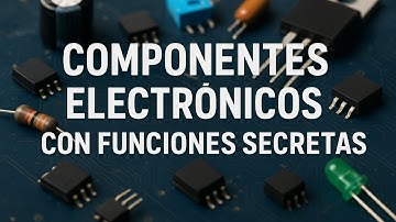 Componentes electrónicos CON FUNCIONES OCULTAS #universidad #ingenieria #informatica #tecnologia