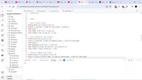CS50 - SQL - Spotify Project