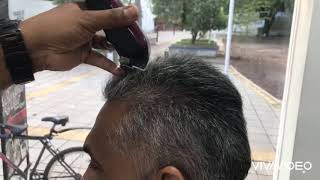Corte Militar Flat Top Plata Banda La Plancha