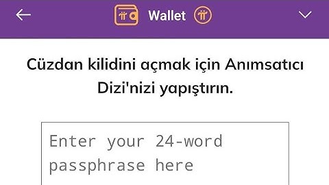 Pi Network Bakiye Bilgileri ve Yeniden Cüzdan Oluşturma