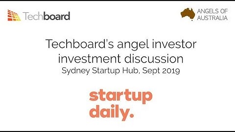 Techboard - Investing Like an Angel