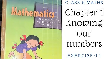 class 6 ncert maths chapter1 exercise 1.1| class 6 maths knowing our numbers
