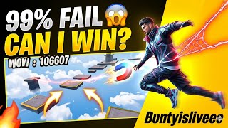 BGMI WOW Mode 🔥 106607 Magnet x Spiderman Parkour Challenge | Can I Finish It? 😱