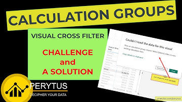 How to escape calculation groups and visual interactions pitfall in Power BI