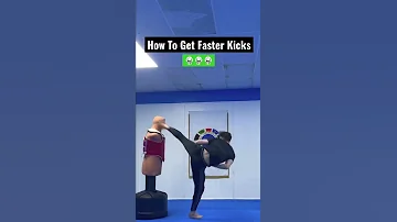 HOW TO GET FASTER KICKS #shorts