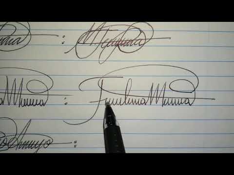 Vídeo: O que é um exemplo de assinatura?
