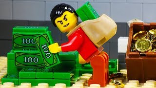 Lego Bank Robbery  Tunnel