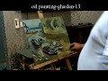 رسم زيتي oil painting-ghaslan-13.mov