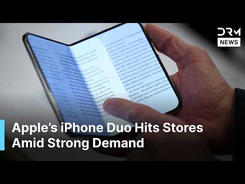 Apple’s $2,000 Foldable iPhone Duo Goes On Sale As Fans Queue At New York Flagship | AF1D