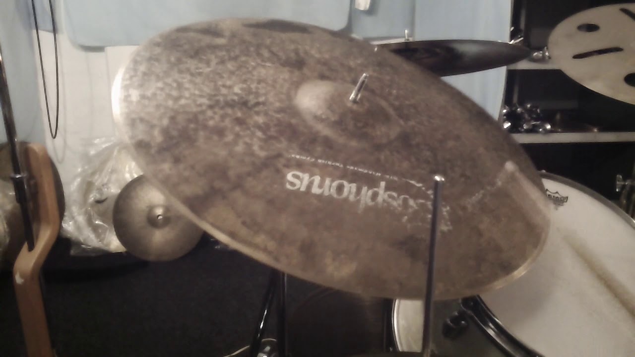 Bosphorus 21 Turk (Ferit Series) ride 1 nit (Rivets) YouTube