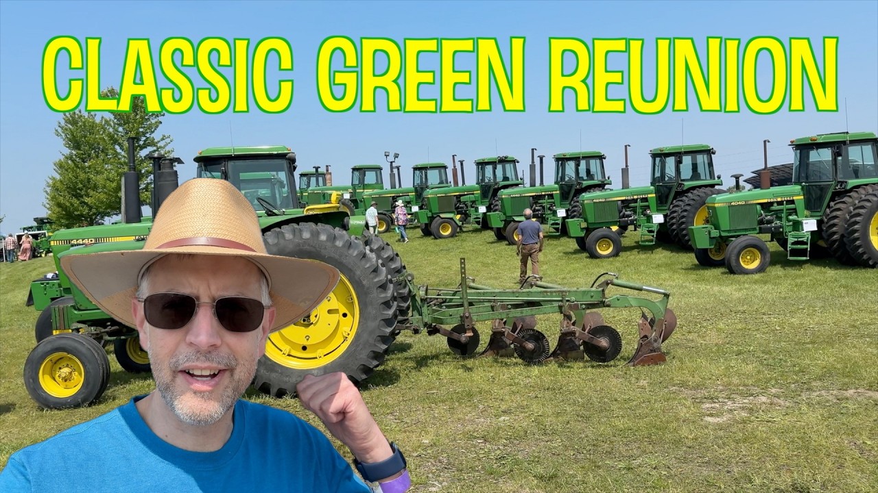 Classic Green Reunion 2025 👍 Tractor Show West Bend, Wisconsin 🤠 John Deere