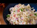 Ensalada de pasta con tuna / Ensalada de coditos muy fácil y deliciosa para hacer