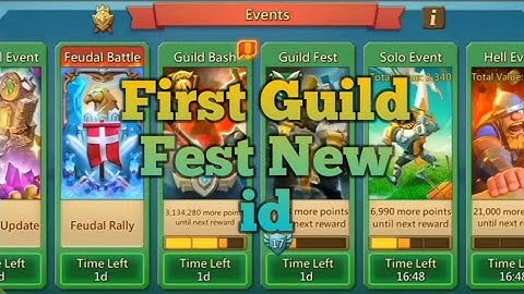 Lords Mobile My first Guild  Fest in my guild