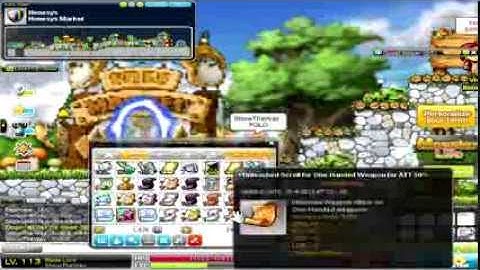 Maplestory: Old but Still Good (Katara Scrolling!)