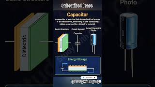 Capacitor Explained ⚡🔋 #diy #capacitor #shorts #viral #trending
