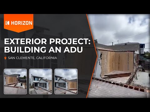 Completed ADU or garage conversion in San Clemente, California