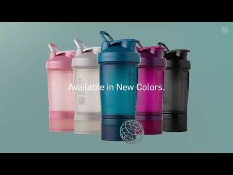 BlenderBottle ProStak Protein Shaker with Attachable Storage