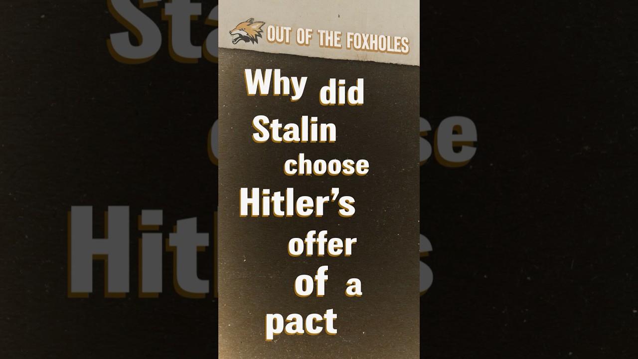Why Did Stalin Make a Deal With Hitler? #OOTF #shorts