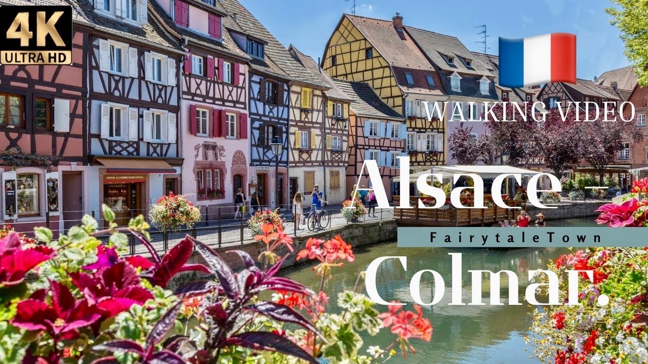COLMAR FRANCE | WALKING IN A FAIRY TALE TOWN | 