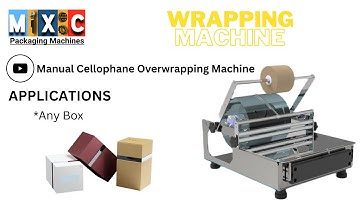 Manual Box Overwrapping Machine | Any Box