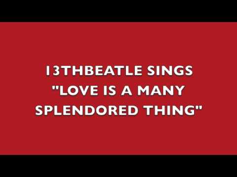 LOVE IS A MANY SPLENDORED THING-RINGO STARR COVER