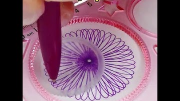 wooow #satisfying #relaxing #2024 #oddlysatisfying #spirograph #diy