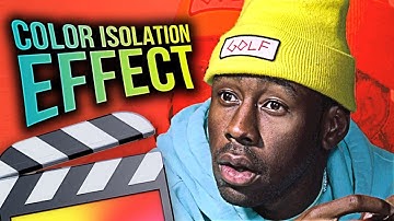 How To Make A Color Isolation Effect - Final Cut Pro X