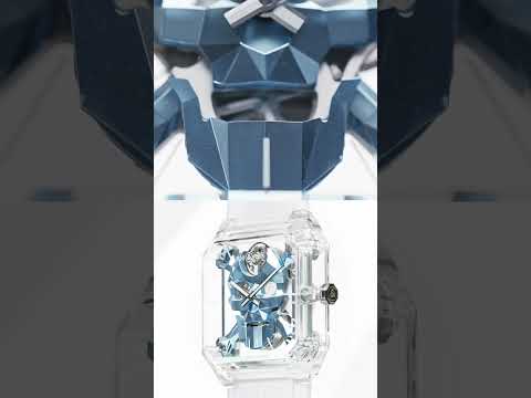 BR 01 Cyber Skull Sapphire Ice Blue: A Feat of Expertise #bellross #timeinstruments