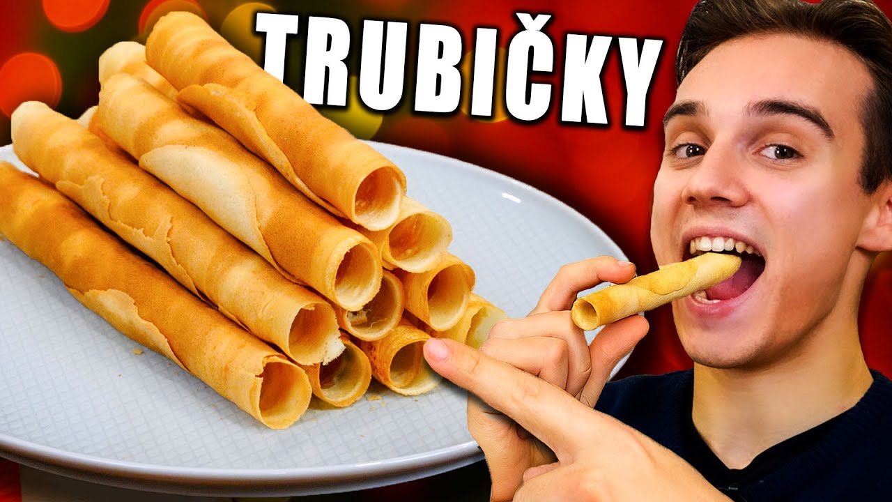 Urobil som vianočné trubičky bez oplatkovača! Funguje to? 😳🎄