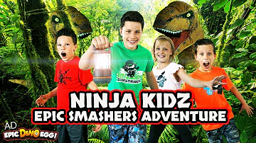 Epic Dino Smashers Adventure! Ninja Kidz