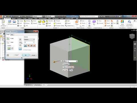 Comando shell casca Autodesk Inventor 2016