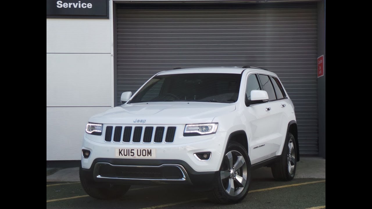 2015 15 Jeep Grand Cherokee 3.0 CRD Limited Plus 5dr Auto In White ...