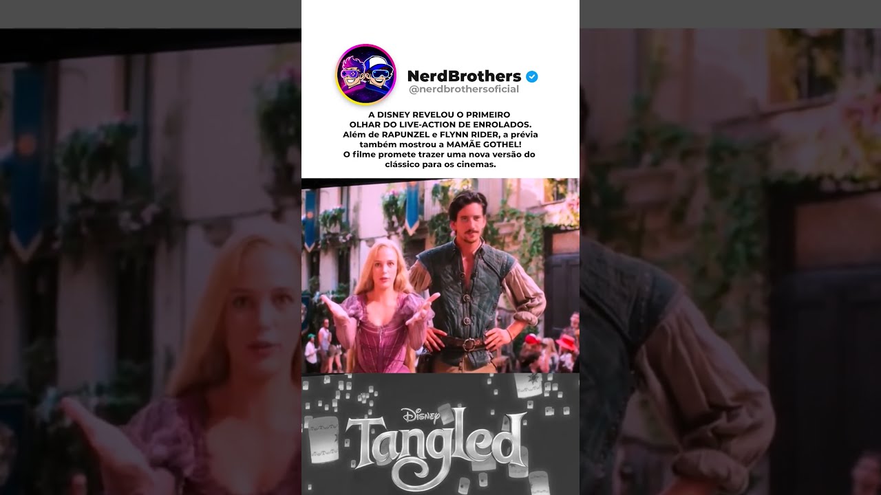 A DISNEY REVELOU O NOVO ENROLADOS!😱