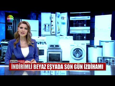 İndirimli Beyaz Eşyada Son Gün Izdihamı