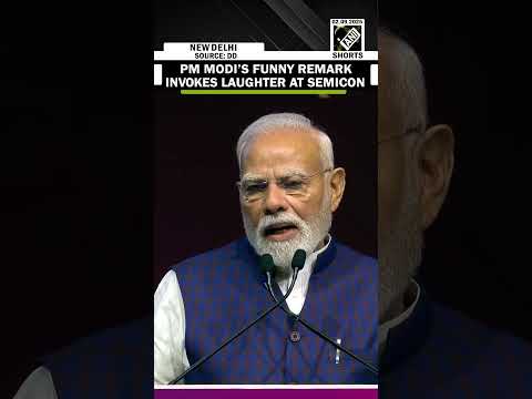 Main Kal Japan Gaya Tha PM Modi S Funny Remark Invokes Laughter At Semicon India 2025 